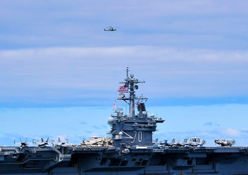 USS Carl Vinson action