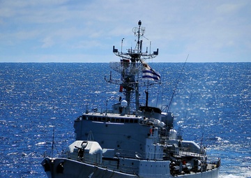 USS Carl Vinson action