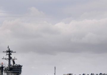 USS Carl Vinson action