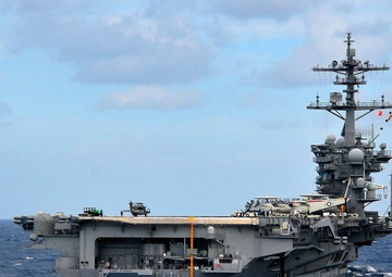 USS Carl Vinson action