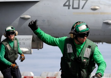 USS Dwight D. Eisenhower action