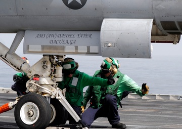 USS Dwight D. Eisenhower action