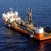 At sea exercise