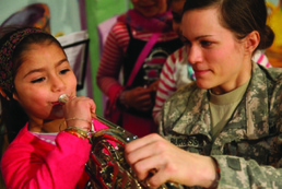 1st Infantry Division band toots its horns in al-Kut
