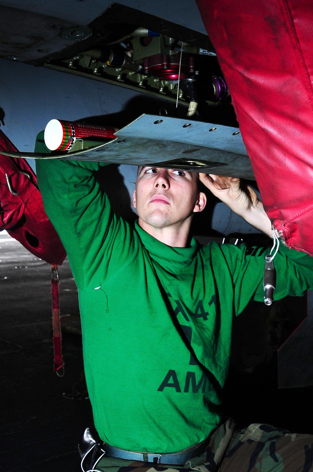 USS Nimitz conducts drills