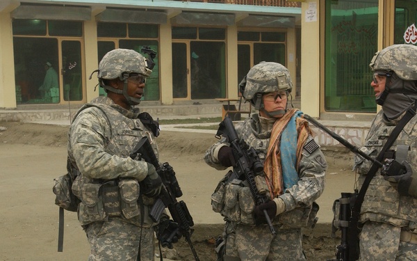 Patrolling and Delivering Supplies in Afghanistan