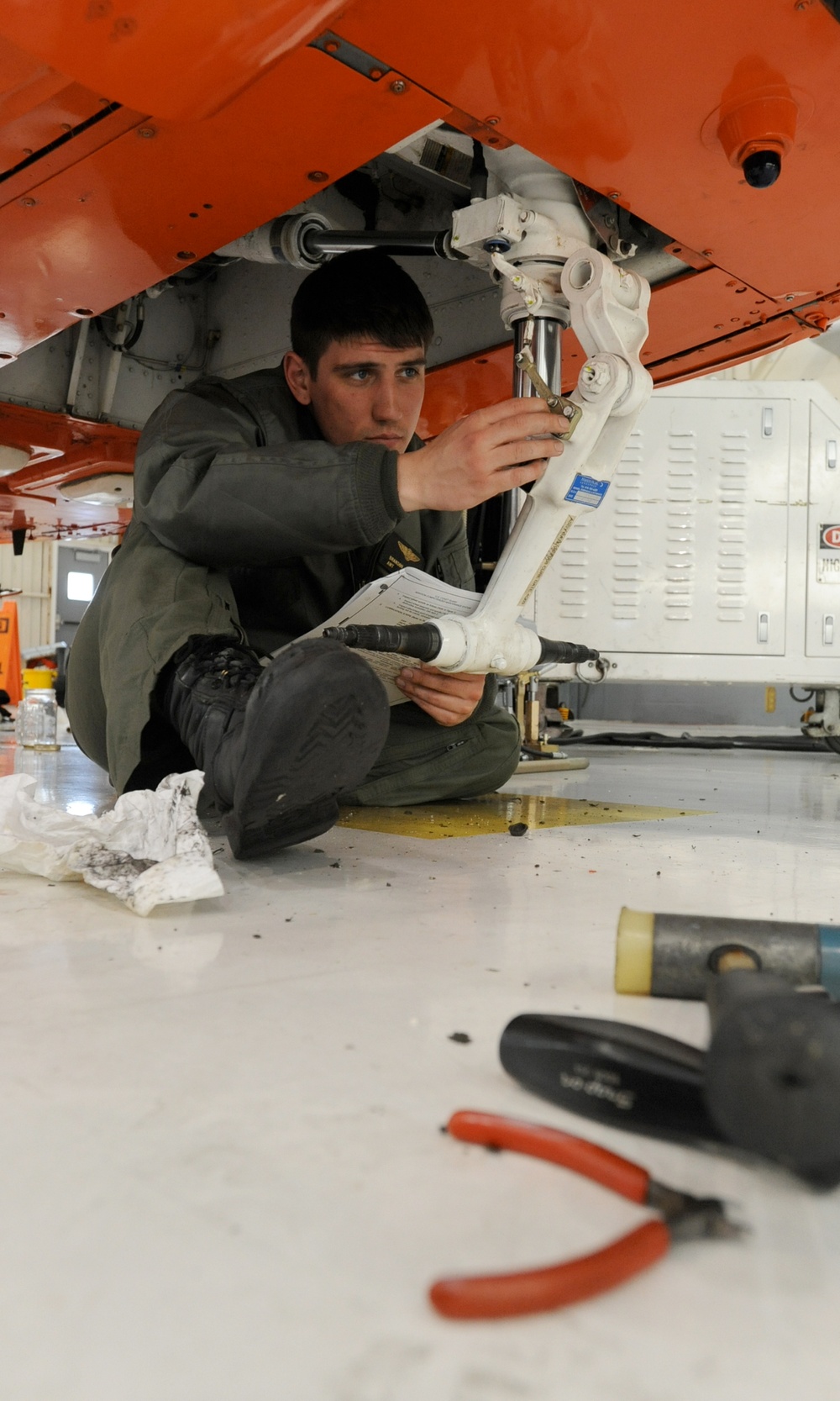 Air Station New Orleans Helicopter Inspection