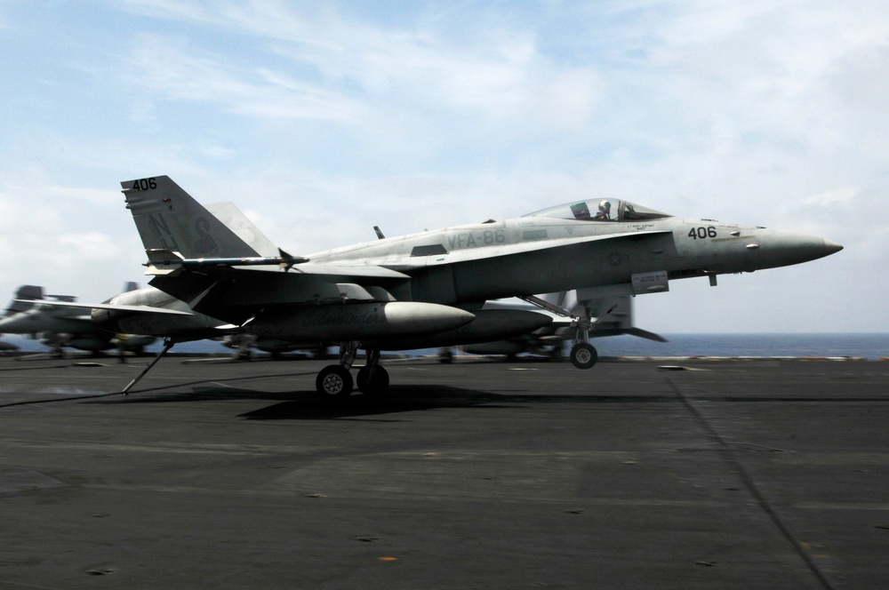 USS Nimitz continues operations