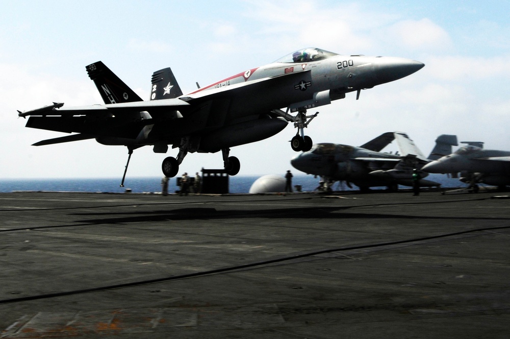 USS Nimitz continues operations