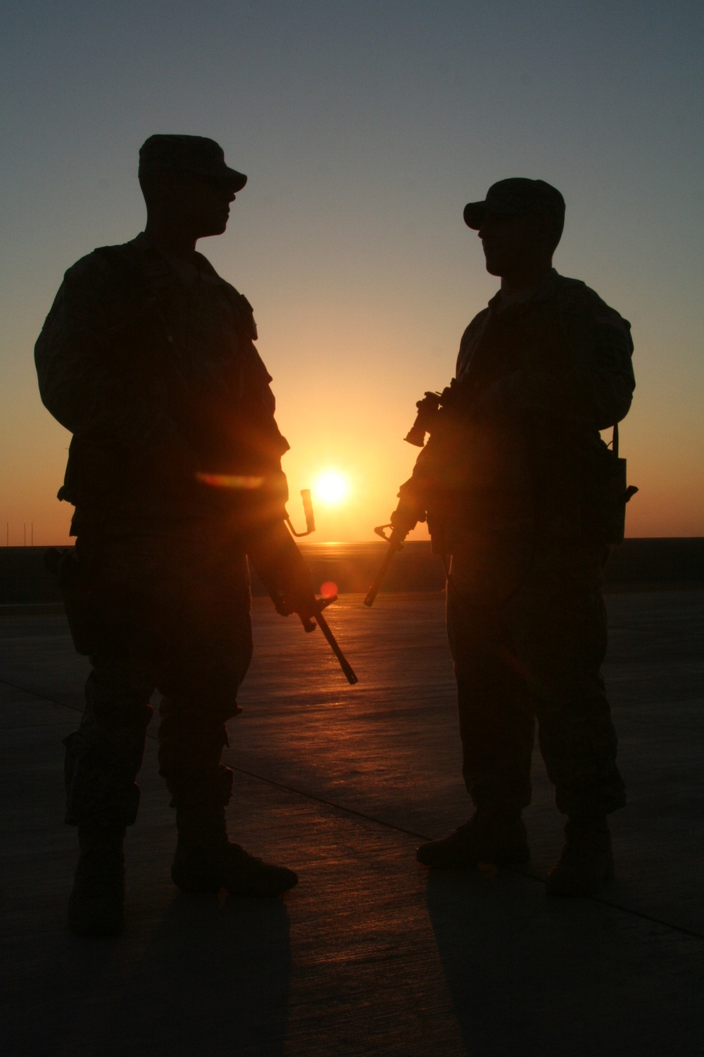 Sentry on Duty in Southwest Asia