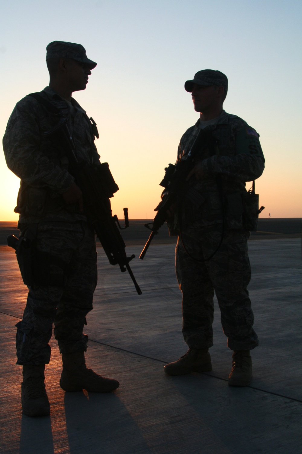 Sentry on Duty in Southwest Asia