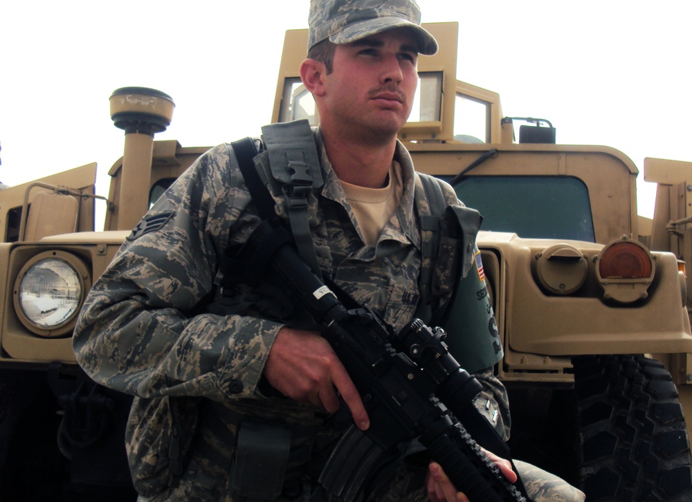 Eglin Senior Airman, Pensacola Native, Protects Deployed Base As Security Response Team Member