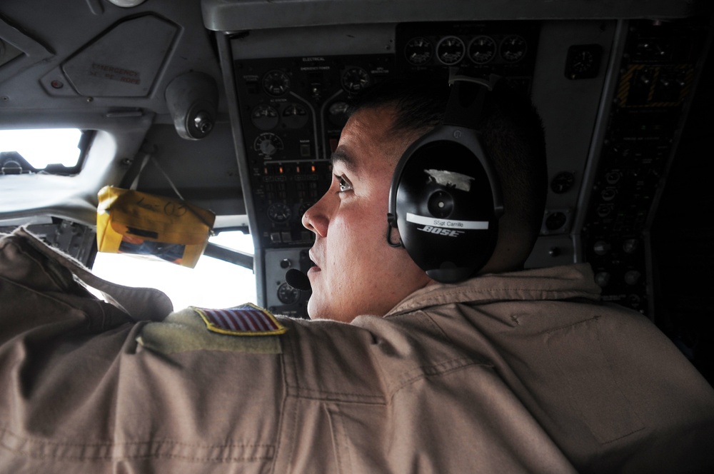 Tinker Staff Sergeant, San Antonio Native, Works As E-3 Flight Engineer on Combat Air Missions in Southwest Asia