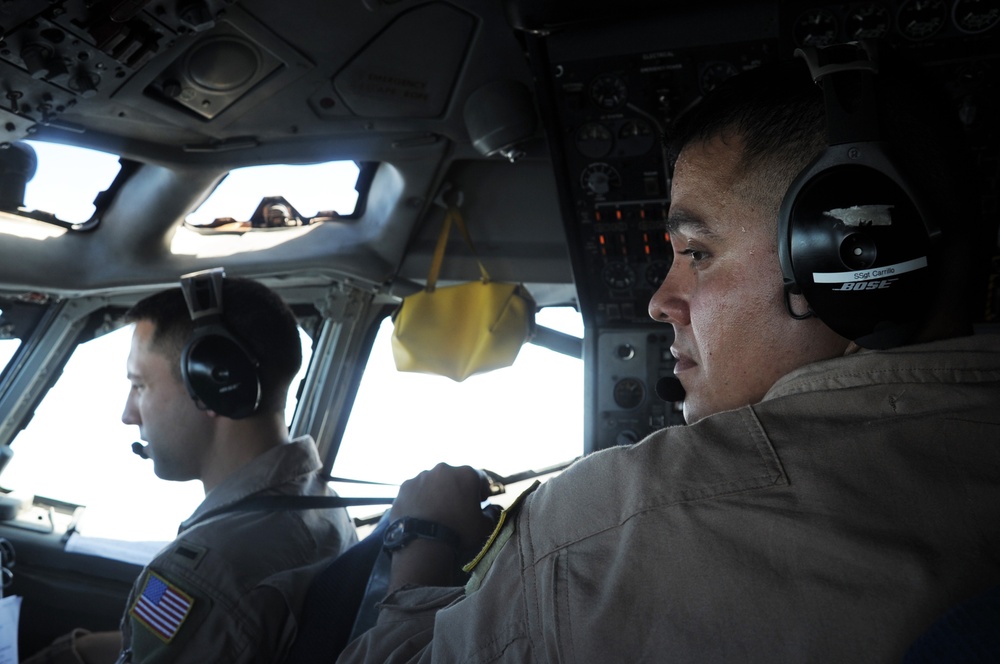 Airmen Prepare E-3 Sentry for Deployed Air Mission