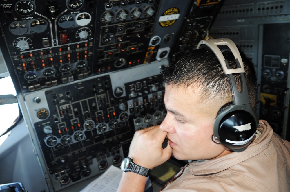 Tinker Staff Sergeant, San Antonio Native, Works As E-3 Flight Engineer on Combat Air Missions in Southwest Asia