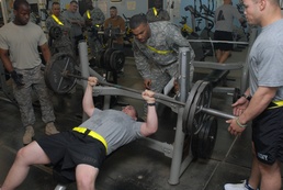 'Gunslingers' host COB Basra strongman contest