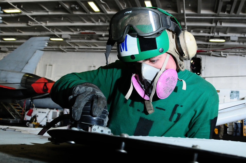 USS Nimitz continues operations