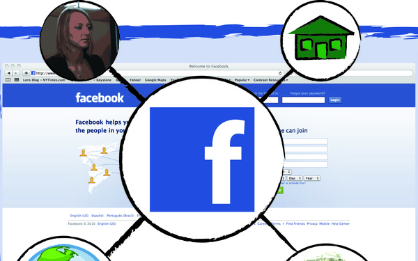 Post to host Facebook site