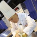 Army Reserve Staff Sgt. McLaughlin competes in the Contemporary Category event at Army Culinary Arts Competition