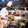 Army Reserve Sgt. Alveranga competes in the Contemporary Category event at Army Culinary Arts Competition