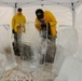 Skinner, Beard, Vaughan compete in five-block ice carving at Army Culinary Arts Competition