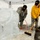 Skinner, Beard, Vaughan compete in five-block ice carving at Army Culinary Arts Competition
