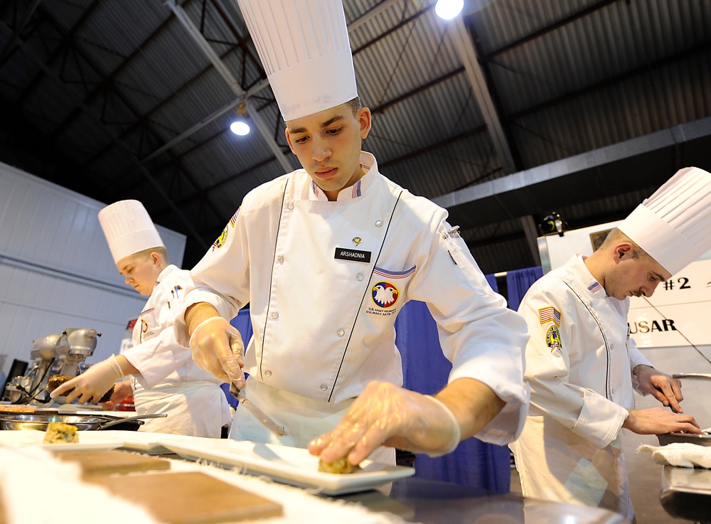 Army Reserve competes in Student Team Skills event at Army Culinary Arts Competition