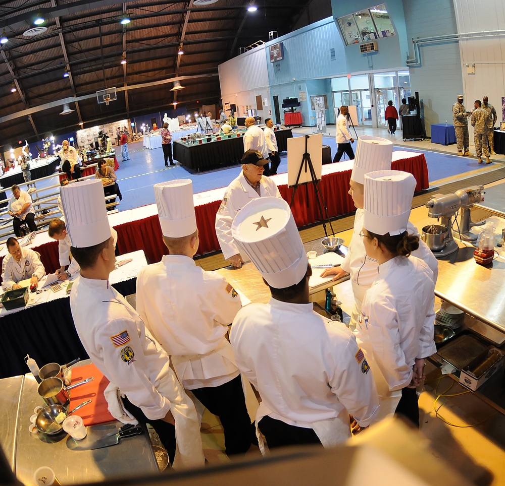 Army Reserve competes in Student Team Skills event at Army Culinary Arts Competition