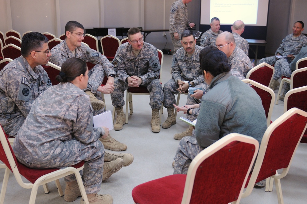 Chaplains Train to Support Deployed Service Members
