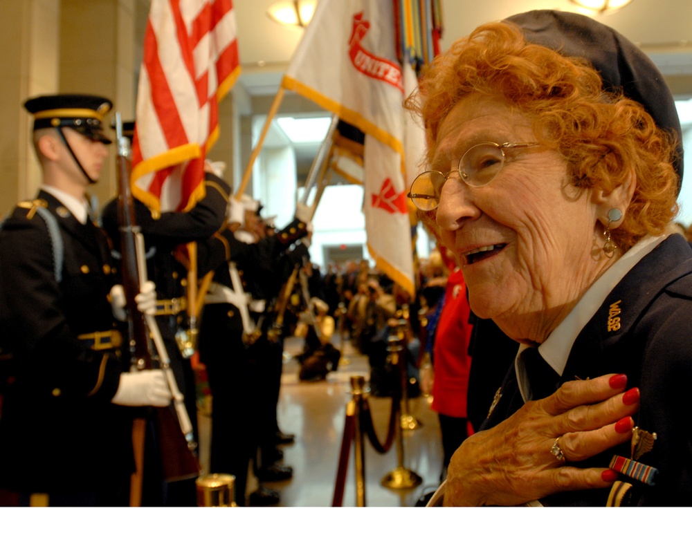 WASPs awarded Congressional Gold Medal