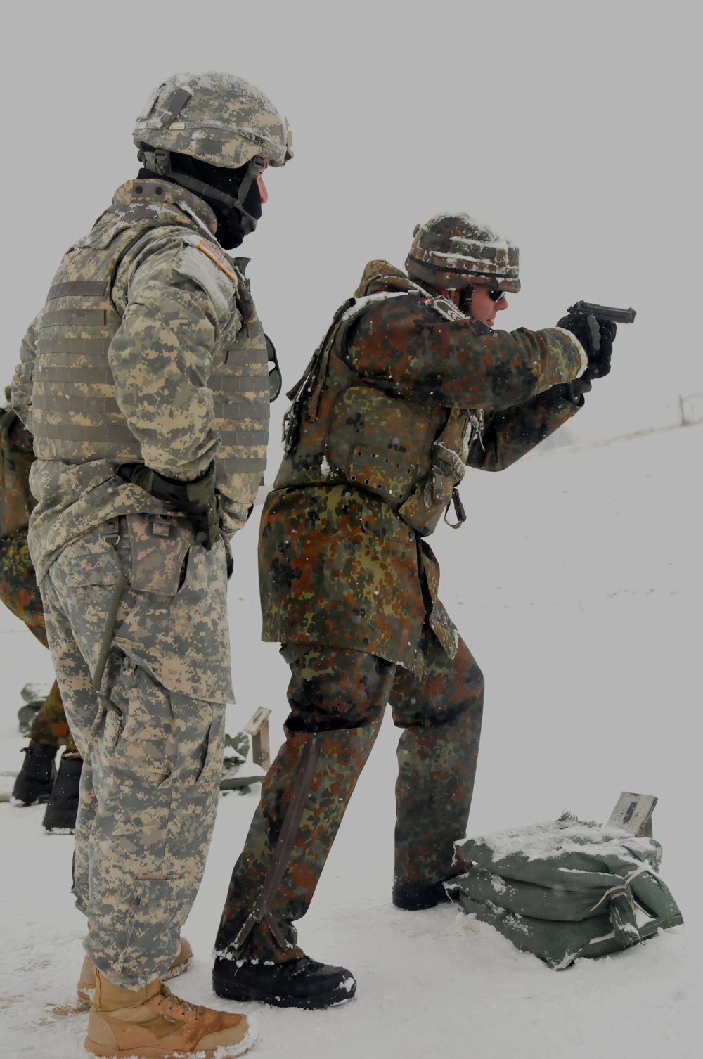 Americans and Germans hit the mark with joint exercises