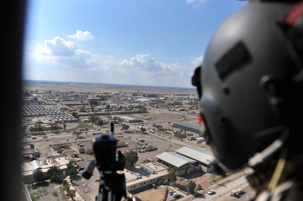 Iraqi aerial gunners aim to protect helicopters, defend Iraq