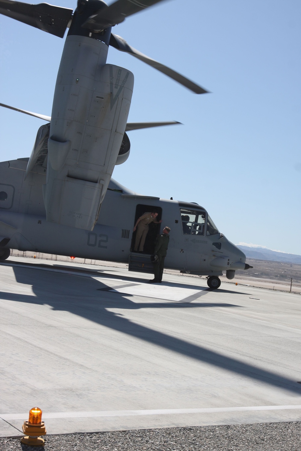 Osprey landing at Naval Hospital provides new life-saving option