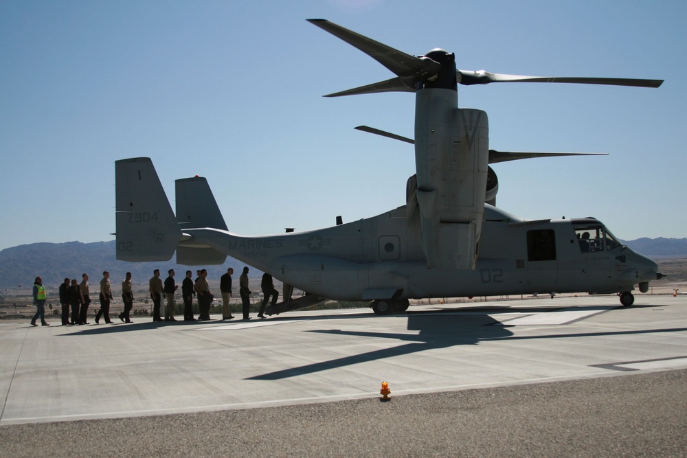 Osprey landing at Naval Hospital provides new life-saving option