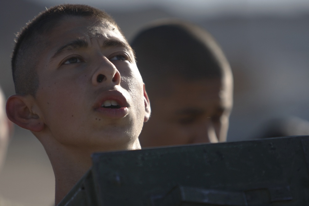Marine Corps Junior Reserve Officer Training Corps goes commando