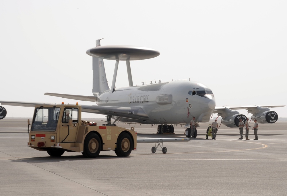 Sentry Maintainers on the Job in Southwest Asia