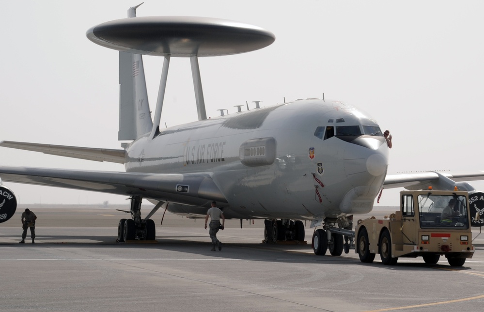 Sentry Maintainers on the Job in Southwest Asia