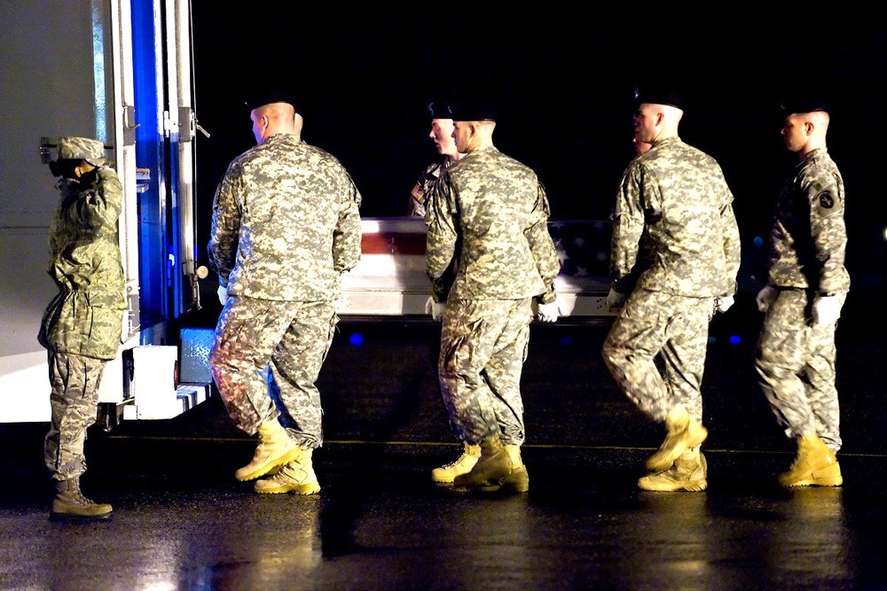 Dignified Transfer at Dover Air Force Base