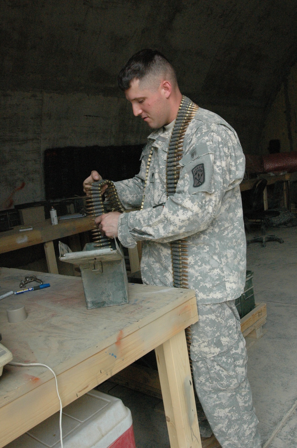 13th Sustainment Command (Expeditionary) ships bullets from Iraq to Afghanistan
