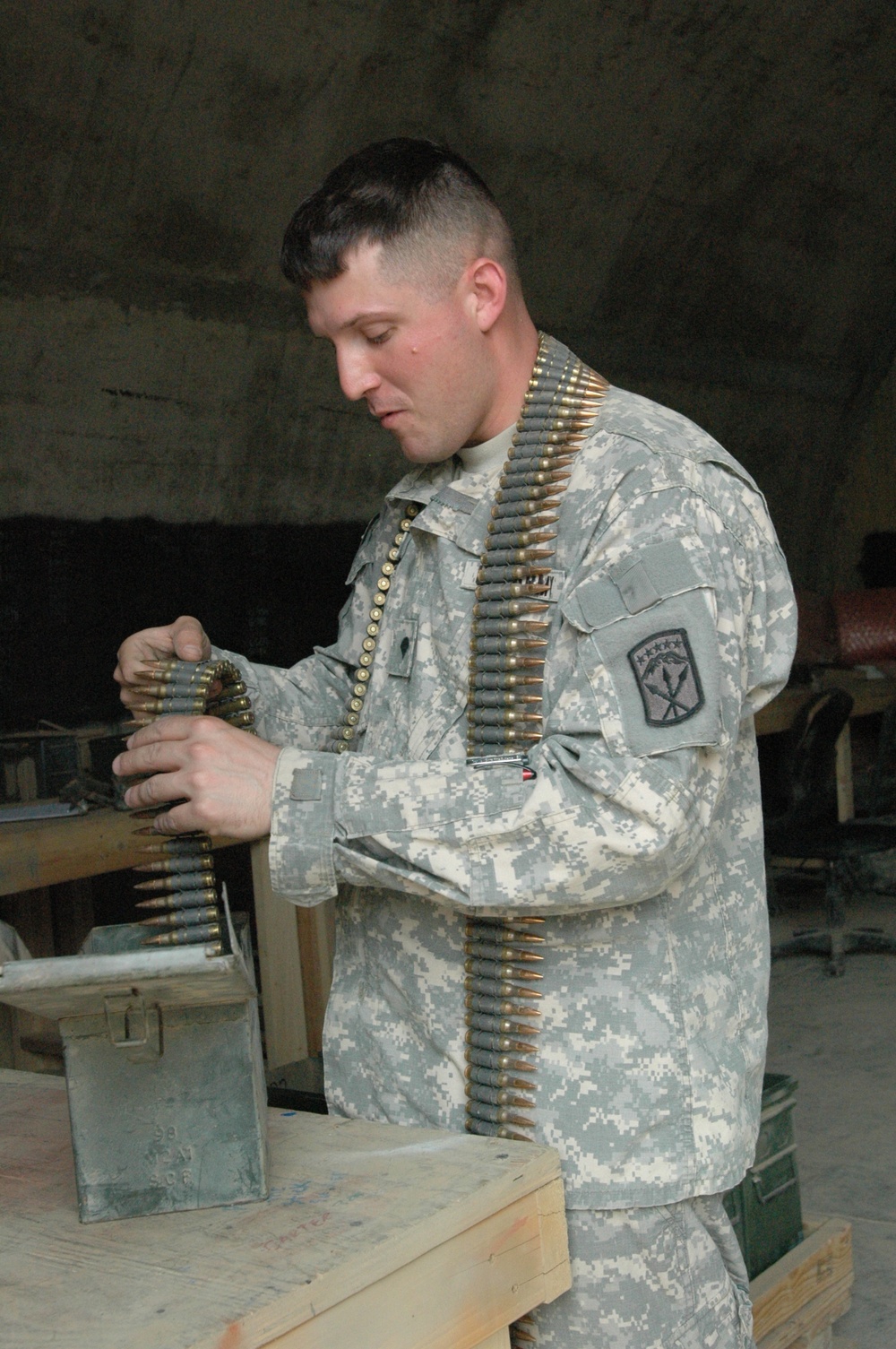 13th Sustainment Command (Expeditionary) ships bullets from Iraq to Afghanistan