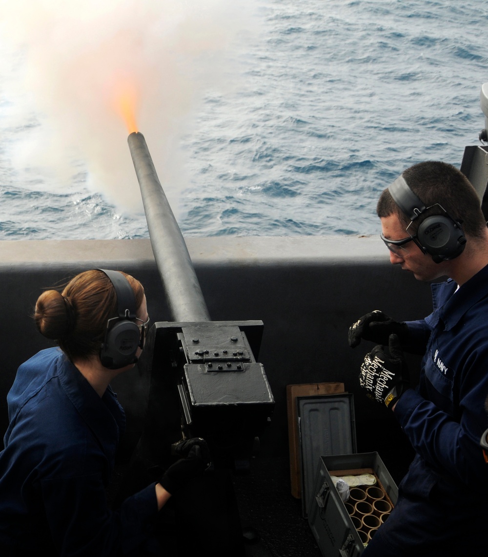 USS Nimitz action