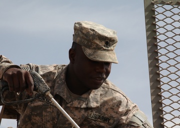 Washing the Heavy Equipment Transporter