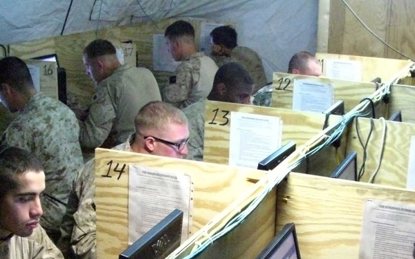 Hawaii-based Marines in Afghanistan relax after tsunami scare