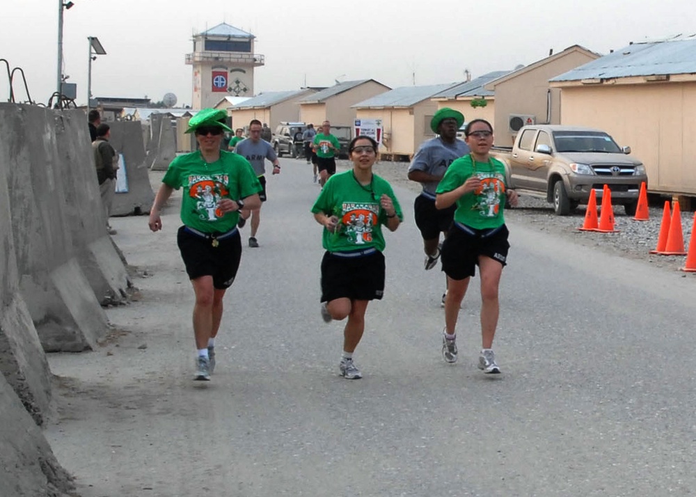 Jalalabad Jig: Task Force Mountain Warrior Runs for St. Patrick's Day