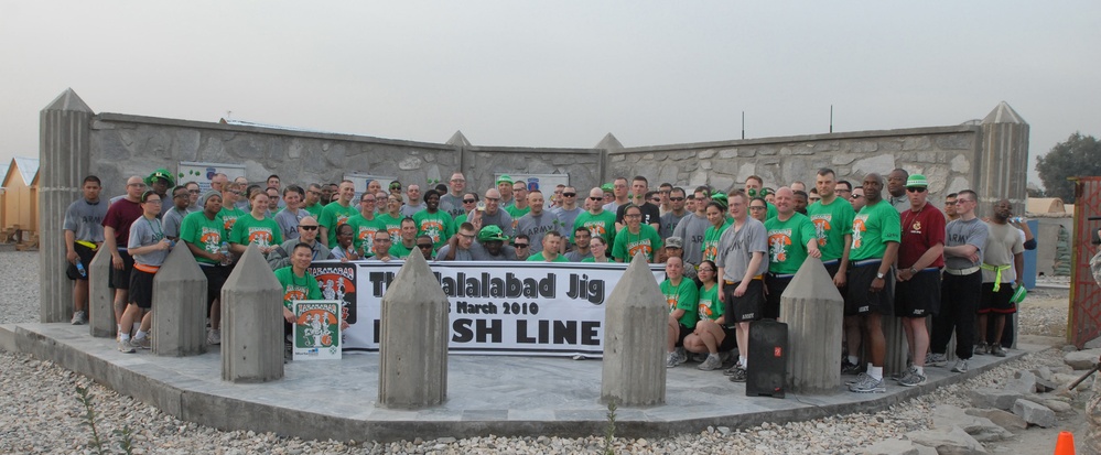 Jalalabad Jig: Task Force Mountain Warrior Runs for St. Patrick's Day
