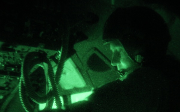 AC-130 crew provides close air support