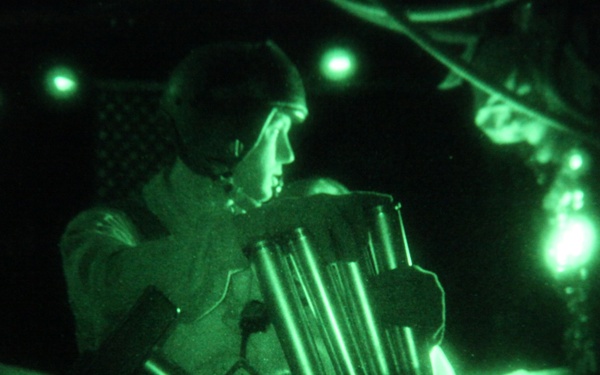 AC-130 Crew Provides Close Air Support