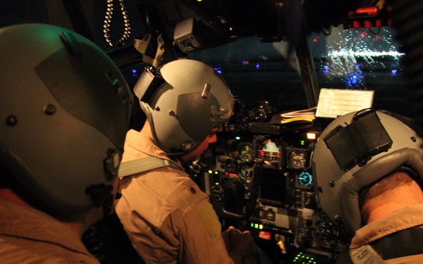 AC-130 crew provides close air support