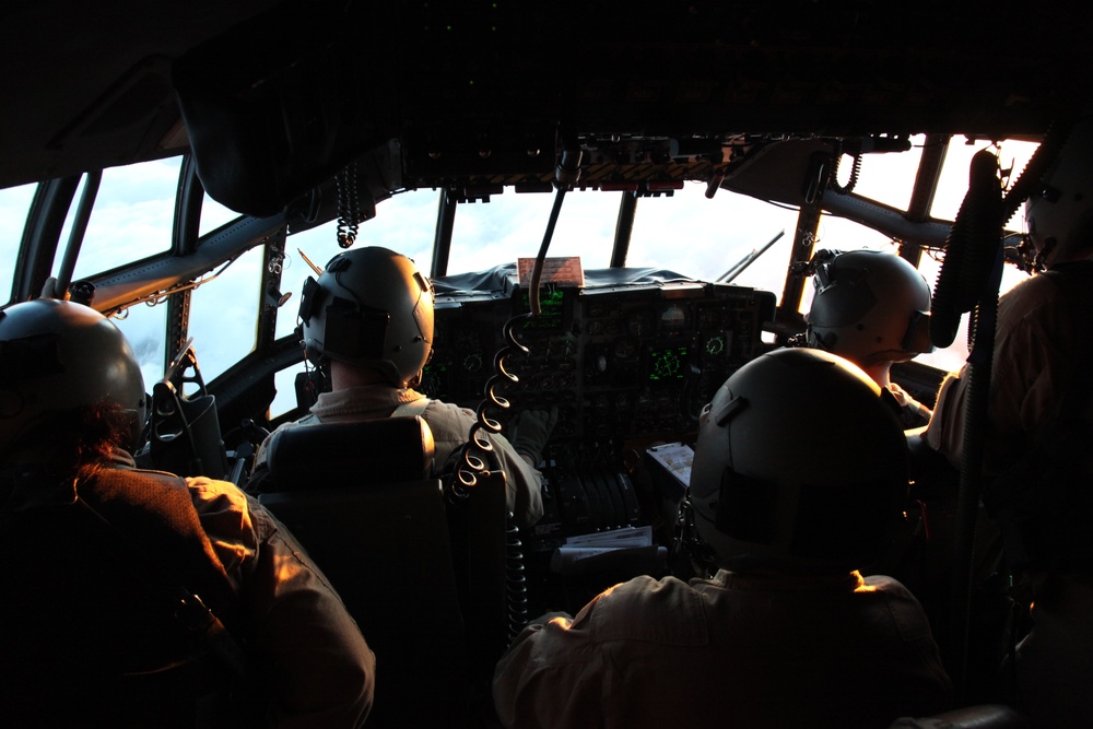 AC-130 crew provides close air support