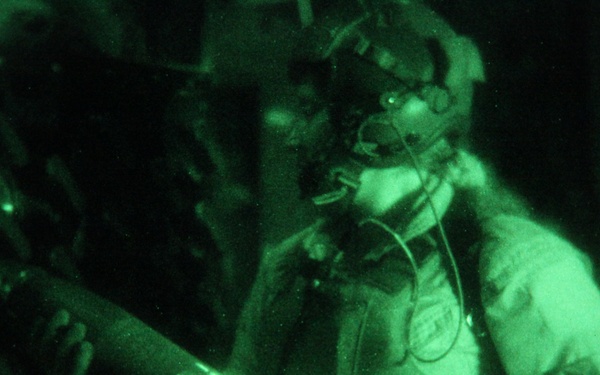 AC-130 crew provides close air support